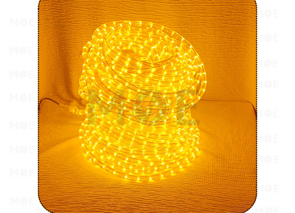 Cuperlight Waterproof Pipe Rope Light Yellow 220V 100mt | نبريش مبروم ضو اصفر