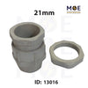 Cable Gland for PVC Pipe/tube Gray 29mm برس اتوب للتيب رمادي