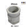 Cable Gland for PVC Pipe/tube Gray 29mm برس اتوب للتيب رمادي