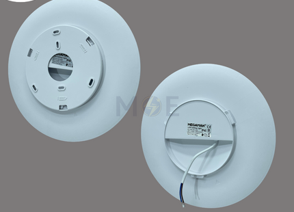 MEGAMAN Led Downlight/ Panel Light White Ceiling Surface Mounted Circular Daylight 2400Lm 6500K 24W 29cm | MXL1075/24W | سبوت ليد مدور ظاهر ابيض دايلايت