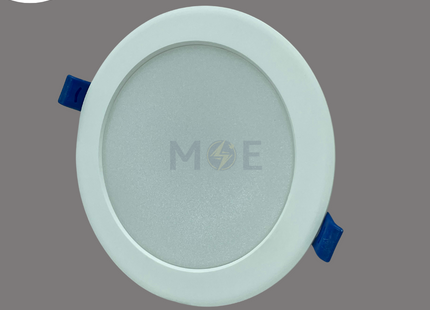 MEGAMAN Led Downlight/ Panel Light White Ceiling Flush Mounted Circular Warmhwite 900Lm 3000K 12W 12.5cm | MQTL1119Y12W | سبوت ليد مدور مخفي ابيض ورم وايت