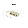 Fiveway Splitter RJ11 1 Male with Cable to 5 RJ11 Female 6P4C | 1Mto5FM