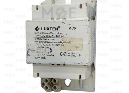 Luxten Safety Transformer/Ballast for Metal Halide Lamps 220V 70W | ترانس متل هالايد حديد
