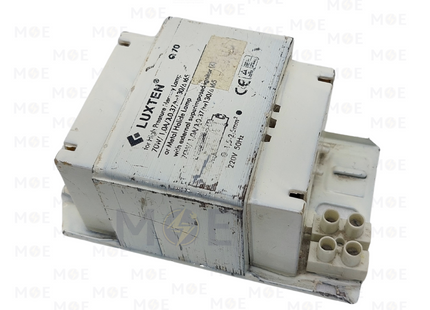 Luxten Safety Transformer/Ballast for Metal Halide Lamps 220V 70W | ترانس متل هالايد حديد