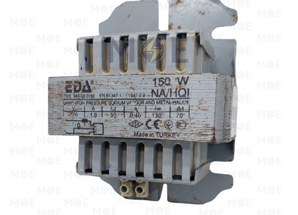 EDA Safety Transformer/Ballast for Metal Halide Lamps 220V 150W | NA/HQI 150W | ترانس متل هالايد حديد