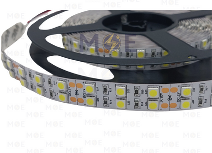 CuperLight IP20 LED Strip Light Double Daylight 12V 5050 120Led R5mt | بكرة ستريب ليد دايلايت