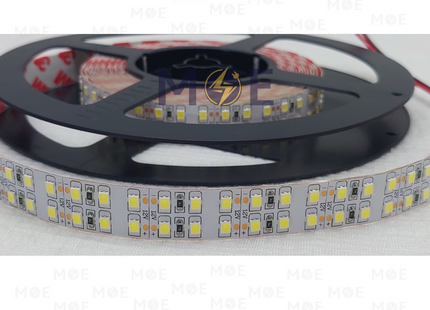 IP20 LED Strip Light CoolWhite Double 12V 2835 240Led 16mm R5mt | بكرة ستريب ليد دوبل كول وايت