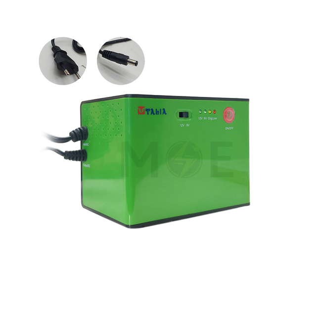Talia Mini DC UPS Backup Adapter 9V/12V 1A 150-265VAC | DC UPS 9/12 يوبي اس راوتر