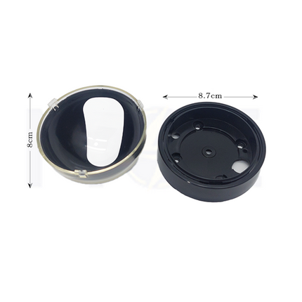 Replacement protective plastic CCTV Security Camera dome cover كاميرا وهمية بلاستيك اسود