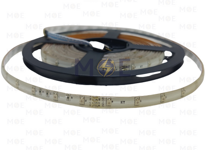 IP44 LED Strip Light Single RGB 12V 3528 54Led R5mt | بكرة ستريب ليد ملون
