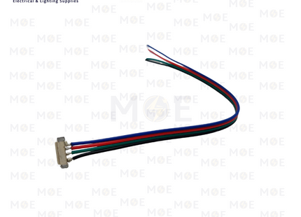 RGB Strip LED Power Input Cable 10mm | مدخل كهرباء لستريب ليد الملون