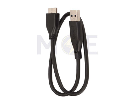 Phone Charger Cable Black USB A to USB Micro B 3.0 0.5mt