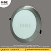 Class Lighting LED Downlight/ Panel Light Chrome Ceiling Flush Mounted Circular Daylight 7000K 1530Lm 20.5cm 18W | CLSP-RD-18W
