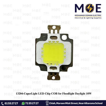 CuperLight LED Chip COB for Floodlight Daylight 10W