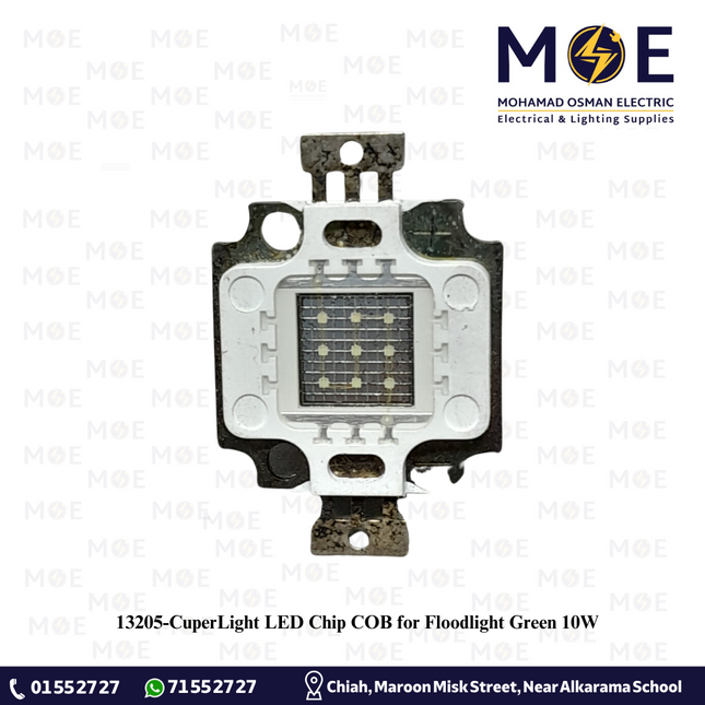 CuperLight LED Chip COB for Floodlight Green 10W