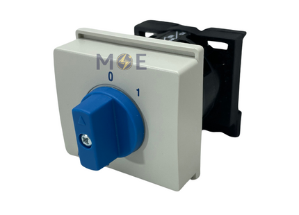 Revalco Din Rail On-Off Switch 0-1 1P 12A 3mod. | 1RIN1201D | مفتاح سلفرتور على سكة