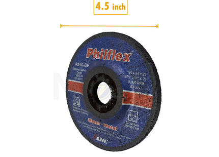 PhilflexAbrasiveMetalGrindingDisc115x6.4x22mmA24Q-BF_1