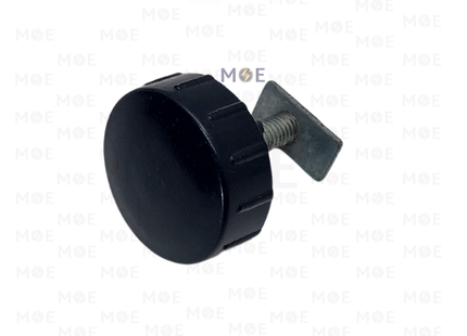 Accessories for Fan Plastic Hand Screw Black M6x25mm | اكسسوار مروحةبرغي بطبة تثبيت بدن المروحة بالعامود اسود