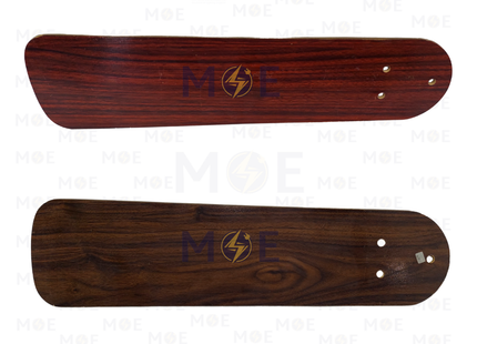 Accessories for Fan Wooden Reversible Ceiling Fan Blade Brown & Red 52.5cm | اكسسوار مروحةفراش مروحة سقف خشب بني لونين