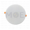OB LED Downlight/ Panel Light White Ceiling Flush Mounted FrameLess Adjustable Circular  Daylight, Warmwhite, Coolwhite 22cm 40W | سبوت ليد مدور مخفي بدون كادر متحرك ابيض دايلايت، ورم وايت، كول وايت