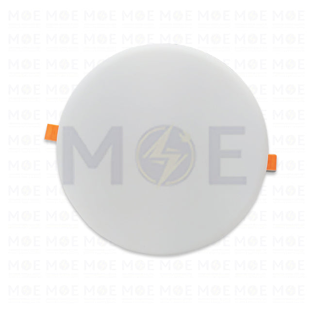 OB LED Downlight/ Panel Light White Ceiling Flush Mounted FrameLess Adjustable Circular  Daylight, Warmwhite, Coolwhite 22cm 40W | سبوت ليد مدور مخفي بدون كادر متحرك ابيض دايلايت، ورم وايت، كول وايت