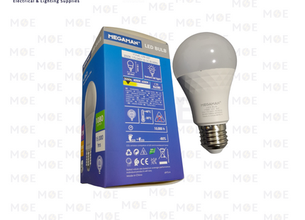 Megaman A60 LED Lamp Bulb WarmWhite E27 12W 1080Lm | A60 | لمبة ليد برم مزخرفة ورم وايت