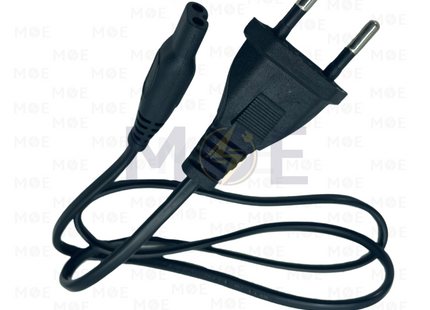 Power Cord / Shaver Cable EU plug 2x0.25mm 85cm | شريط مكنة حلاقة