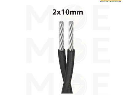 IndoAsian ABC Aluminum Cable ( Torsadé ) | EAXT 2x10mm | كابل المنيوم تورسدي