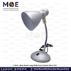 Friend Basic Desk Lamp With Power Switch Silver E27