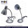 Friend Basic Desk Lamp With Power Switch Silver E27