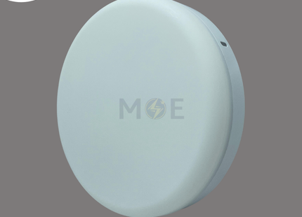 Greenlite IP40 LED Downlight/ Panel Light White Ceiling Surface Mounted FrameLess Circular Daylight 6500K 22.5cm 50W | GR-SUR50 | سبوت ليد مدور ظاهر بدون كادر ابيض دايلايت