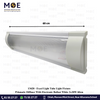 Excel Light Tube Light Fixture Prismatic Diffuser With Electronic Ballast White 2x20W 60cm | 2FC-20 WH