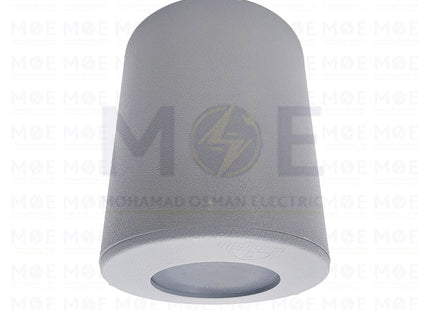 Fumagalli IP55 Franca 90 Downlight Spotlight Frame Surface Cylinder Gray GU10 MR16 95x115mm  3A7.000.000.LXU1L - سبوت فارغ ظاهر مدور شكل سيلندر ثابت رمادي (1)