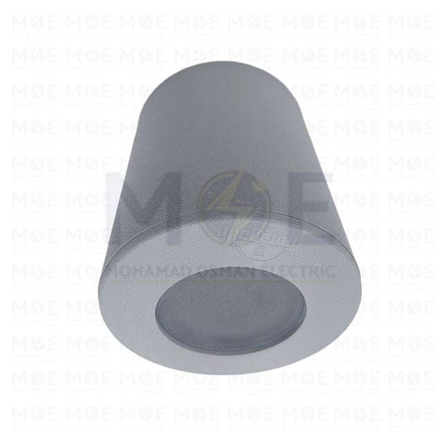 Fumagalli IP55 Franca 90 Downlight Spotlight Frame Surface Cylinder Gray GU10 MR16 95x115mm  3A7.000.000.LXU1L - سبوت فارغ ظاهر مدور شكل سيلندر ثابت رمادي (1)
