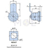 Keyed Cam Lock for Electrical Cabinet - Disk Tumbler Cylinder