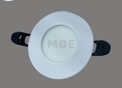 Greenlite LED Downlight/ Panel Light White Ceiling Flush Mounted Circular Daylight 6000K 400Lm 7cm 4W | GR-800-4W | سبوت ليد مدور مخفي ابيض دايلايت