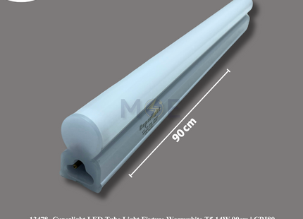 Cuperlight LED Tube Light Fixture Warmwhite T5 14W 90cm | CRI80 | شاسي ليد ورم وايت