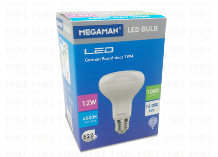 Megaman R80 LED Lamp Reflector Daylight E27 1080Lm 12W | YTR80 | لمبة ليد برم دايلايت