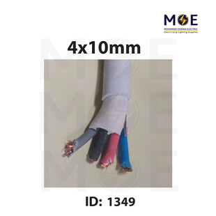 Liban Cables Multicore Cable Flexible | NYMHY 4x10mm | كابل مبروم شعري ابيض