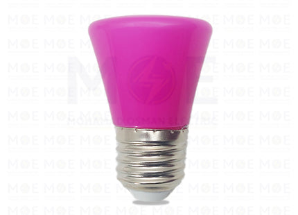 Opal LED Night Lamp Purple E27 1.5W | لمبة ليد برم نواصة موف