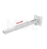 Projector Stand Ceiling  Wall Mount adjustable white Max 13Kg Length 70-130cm  -حامل بروجكتر سقفي أو جداري قابل للتعديل 