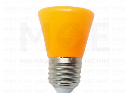 Opal LED Night Lamp Orange E27 1.5W | لمبة ليد برم نواصة اورونج