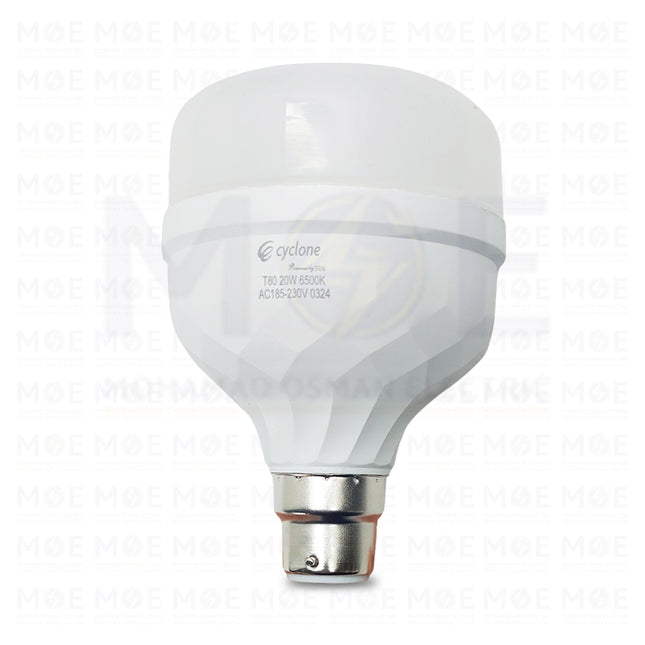 Cyclon LED Lamp Bulb Daylight B22 20W | DMAT80 | لمبة ليد كبس دايلايت