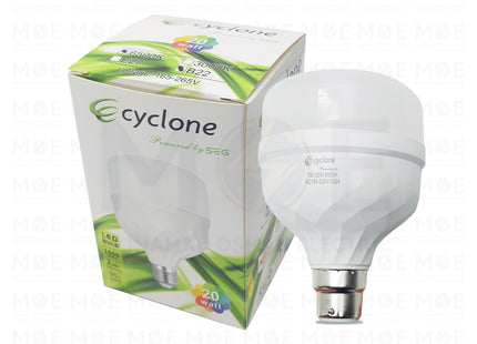 Cyclon LED Lamp Bulb Daylight B22 20W | DMAT80 | لمبة ليد كبس دايلايت