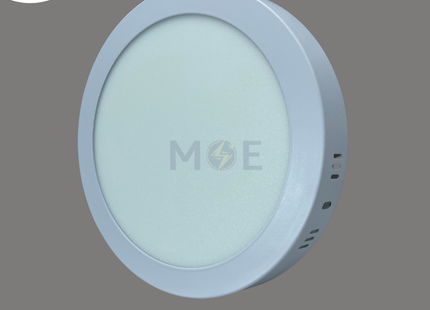 Greenlite LED Downlight/ Panel Light White Ceiling Surface Mounted Circular DayLight 22cm 25W | GR-CPR-25W | سبوت ليد مدور ظاهر ابيض دايلايت