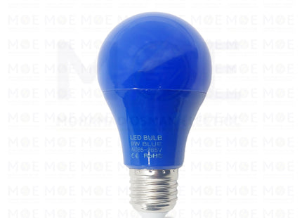 LED Lamp Bulb Blue E27 9W | A60 | لمبة ليد برم بول ازرق