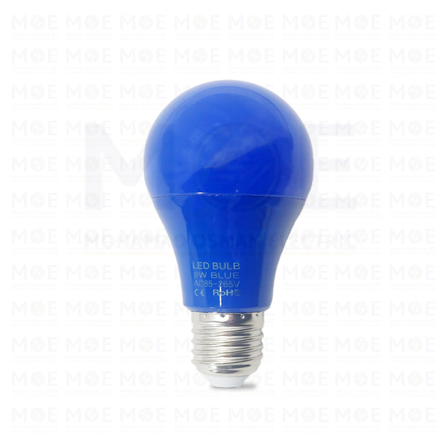 LED Lamp Bulb Blue E27 9W | A60 | لمبة ليد برم بول ازرق