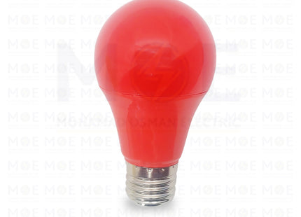 LED Lamp Bulb Red E27 9W | A60 | لمبة ليد برم بول احمر