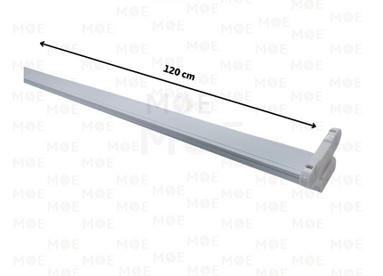 OB fluorescent Empty Tube Light Fixture 1xT8 120cm | T8102W | شاسي فلورسنت مجوزة فارغة