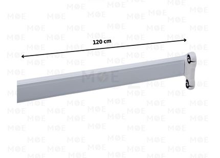 OB fluorescent Empty Tube Light Fixture 1xT8 120cm | T8102W | شاسي فلورسنت مجوزة فارغة